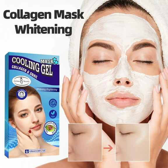 Collagen Sleeping Face Mask Skin Care,Collagen Firming Mask,Protein Firming Anti Aging Moisturizing ,Portable Wash-Free Sleep Face Mask for Women Men (120ML)