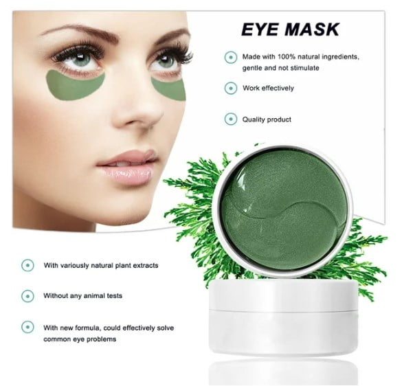 Collagen Under Eye Patches,30 Pairs Under Eye Gel Pads Eye Mask