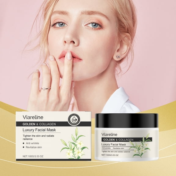 Collagen peel-off mask that hydrates, moisturizes, and leaves the skin delicate, smooth, and gently cared for