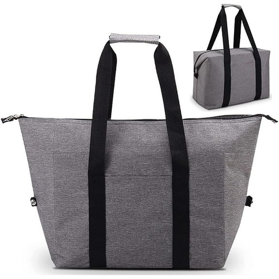 Collapsible 20L Insulated Cooler Bag for Picnics, Camping, & Grocery Trips