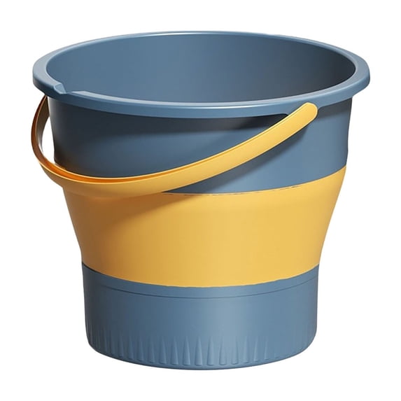 Collapsible Bucket 1.3 Gallon, Multipurpose Foldable Pail for Cleaning ...