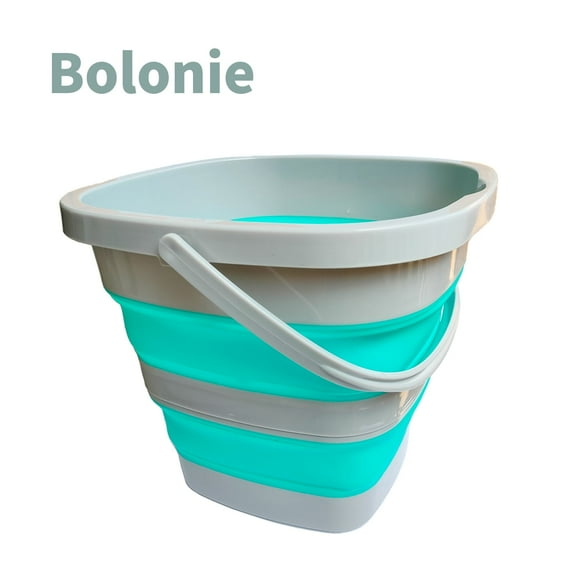 Collapsible Bucket, 2.6 Gallon(10L) Bolonie Foldable Bucket for Cleaning, Convenient and Space-saving Cleaning Solution