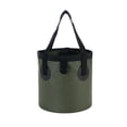 thumbnail image 1 of Collapsible Bucket with Handle 10 Gallon 20L Multifunctional Water Basin Folding Tub Portable Bin Ultra Lightweight Outdoor Basin for Fishing Camping Hiking, 1 of 9