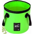 thumbnail image 1 of Collapsible Bucket with Handle, Multifunctional Foldable Water Container, Portable Outdoor Travel Foldable Water Bucket for Camping Hiking Fishing Car Washing, 1 of 9