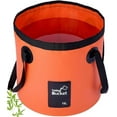 thumbnail image 1 of Collapsible Bucket with Handle, Multifunctional Foldable Water Container, Portable Outdoor Travel Foldable Water Bucket for Camping Hiking Fishing Car Washing, 1 of 8