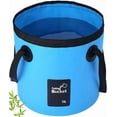 thumbnail image 1 of Collapsible Bucket with Handle, Multifunctional Foldable Water Container, Portable Outdoor Travel Foldable Water Bucket for Camping Hiking Fishing Car Washing, 1 of 9