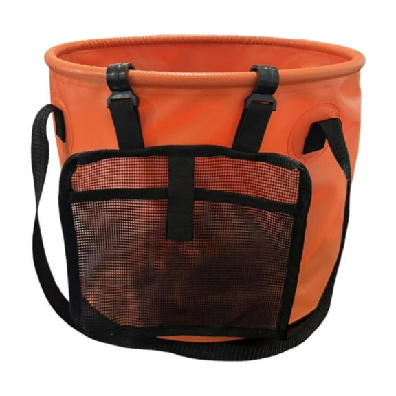 Collapsible Bucket Water Container 28L Basin Pail Foldable Water Bucket Collapsible Wash Basin for Fishing Cleaning Travel Gardening Hiking
