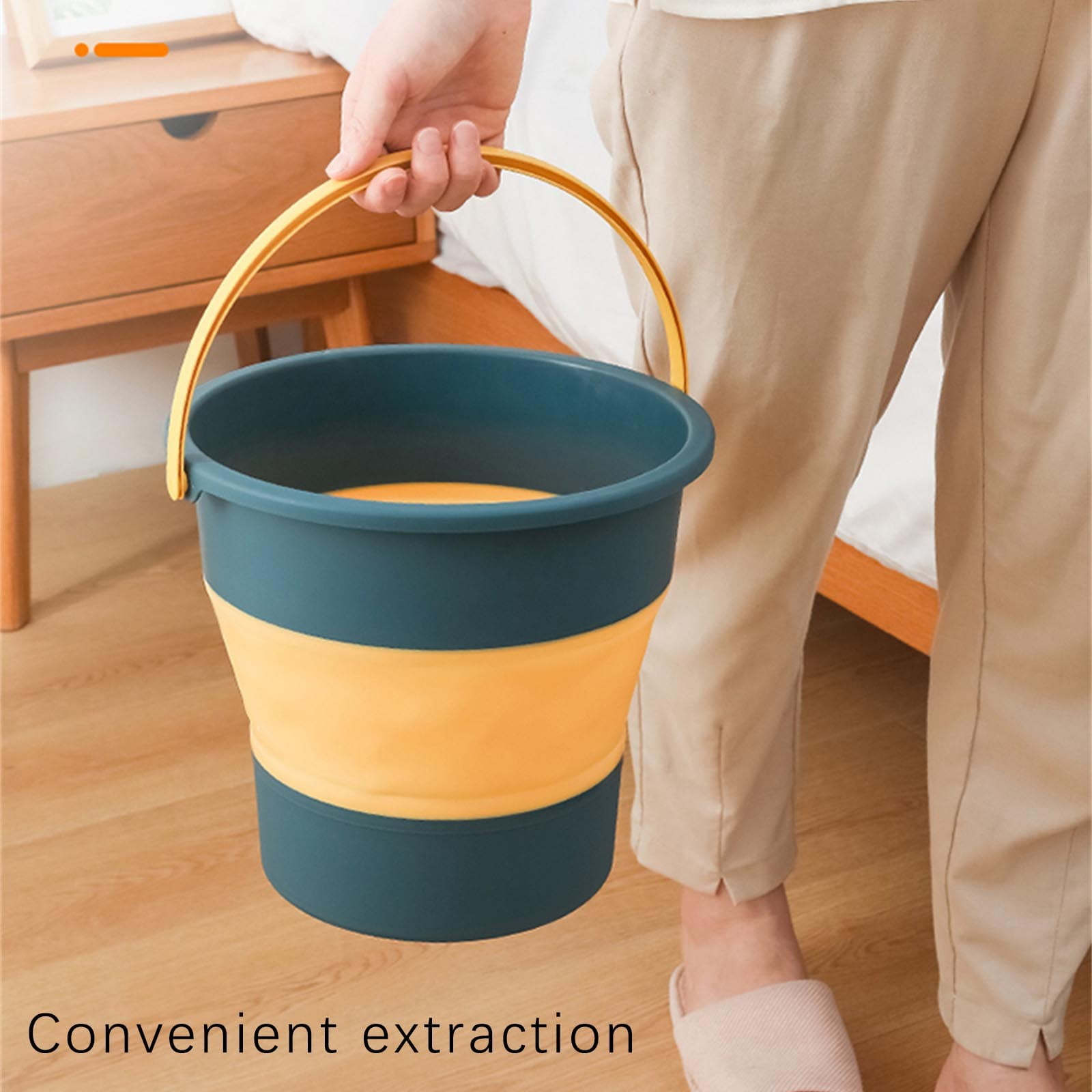 Collapsible Buckets Cleaning Bucket Mop Bucket Folding Foldable