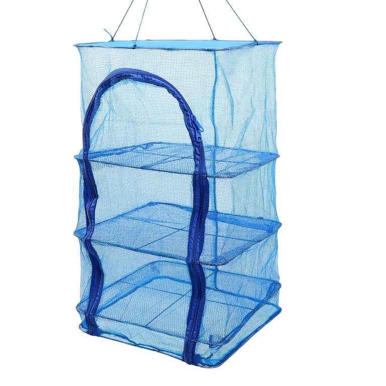 Collapsible Bud Drying Rack Hanging Drying Mesh Rack Drying Tent