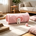 thumbnail image 1 of Collapsible Cat Tunnel, 19.7" Long with Crinkle Sound, 2-Way Play Tube for Kittens & Cats, 1 of 6