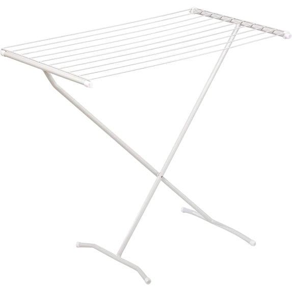 Compact Clothe Dry Rack Collapsible Clothes Drying Rack – Sturdy Metal X-Frame, Space-Saving ...