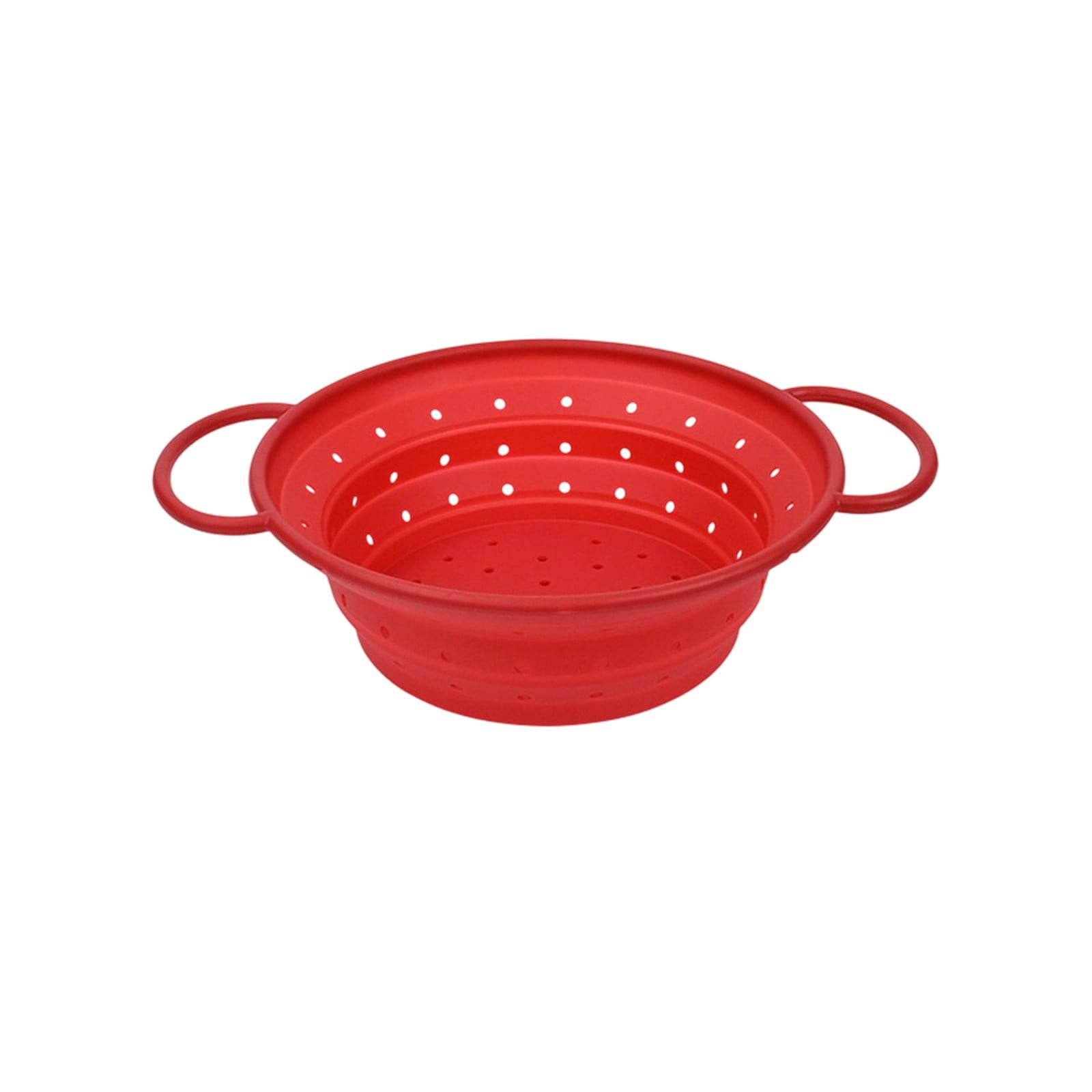 Collapsible Colander with Handle, Yghoky Colander with Handle Silicone ...