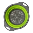 thumbnail image 1 of Collapsible Colander, Round Silicone Kitchen Strainer - Perfect for Draining Pasta, Vegetable and Fruit, 1 of 9