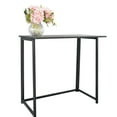 thumbnail image 1 of Collapsible Computer Desk, Black, 1 of 7