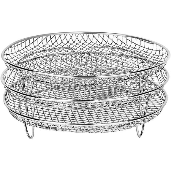 Collapsible Cooling Racks,Cookie Cooling Racks for Baking,Baking Racks Used for Kitchen Oven Cookware,3-Layers Stackable,Stainless,8-Inch