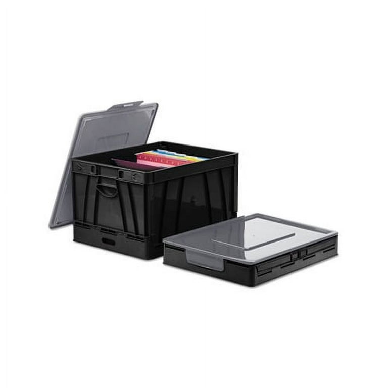 Collapsible Crate, Letter/Legal Files, 17.25 Collapsible Crate, Letter/Legal Files, 17.25