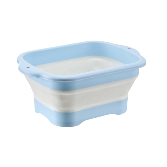 Collapsible Dish Pans for Washing Dishes, Cutting Board Kitchen Vegetable Washing Basket, Wash Basin with Draining and Handles, Collapsible Bucket for Cleaning, Portable Sink, Foldable Plastic Tub
