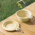 thumbnail image 1 of Collapsible Dog Bowl Silicone, 2 Pack Pet Travel Bowls | Foldable Water Feeder Dish for Small to Large Dogs Cat Walking Hiking Camping, Portable Dog Bowl, 1 of 6