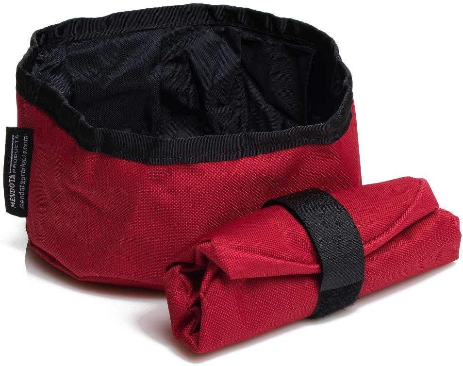 Collapsible Dog Bowl Travel Food Water Bowl Made In The Red, 48