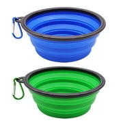 Collapsible Dog Bowls for Travel, 2-Pack Dog Portable Water Bowl for Dogs Cats Pet Foldable Feeding Watering Dish - style:style1