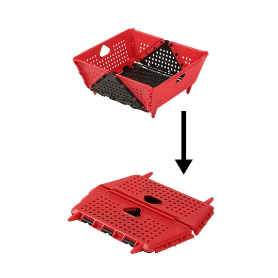 Collapsible Expandable Kitchen Strainer - Multifunctional Food Filter Mesh Colander for Draining Fruits Vegetables and Pasta