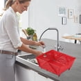 thumbnail image 1 of Collapsible Expandable Kitchen Strainer for Washing Fruits and Vegetables - Multipurpose Foldable Food Filter Mesh Colander, 1 of 4
