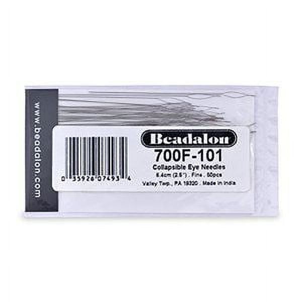 Collapsible Eye Needles, 2.5 In (6.4 Cm) Fine 50pieces