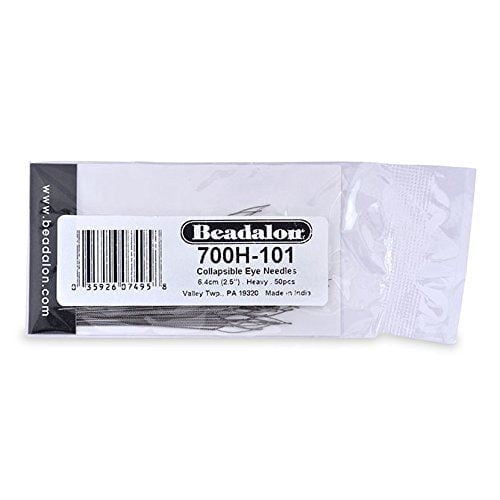 Collapsible Eye Needles, 2.5 In (6.4 Cm) Heavy 50 pieces