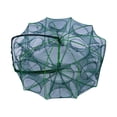 thumbnail image 1 of Collapsible Fishing Trap Net with 6 Holes for Crab, Lobster, Shrimp, and Fish Portable and Durable Design, 1 of 8