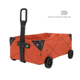 thumbnail image 1 of Collapsible Foldable Wagon Cart, Large Capacity Garden Cart with Wheels, Heavy Duty Utility Grocery Wagon with Drink Holders for Shopping Sports Camping,, 1 of 5