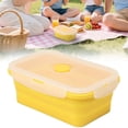 thumbnail image 1 of Collapsible Food Storage Containers with Airtight Lid, 12 oz, Small Kitchen Stacking Silicone Collapsible Meal Prep Container Set for Leftover, Microwave Freezer Dishwasher Safe,A, 1 of 9