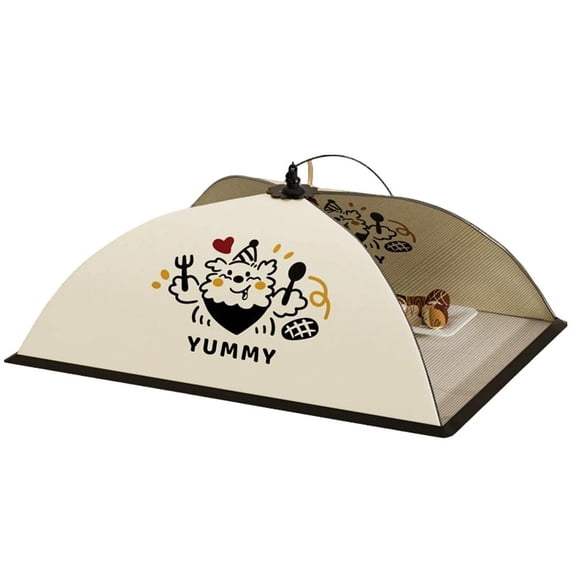Collapsible Food Tent Cover, Breathable Table Dish Shield to Block Insects Dust Home Kitchen