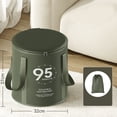 thumbnail image 1 of Collapsible Foot Bath Basin Foldable Soaking Tub Portable Travel Bucket With Handle For Relaxation Spa Camping, 1 of 3