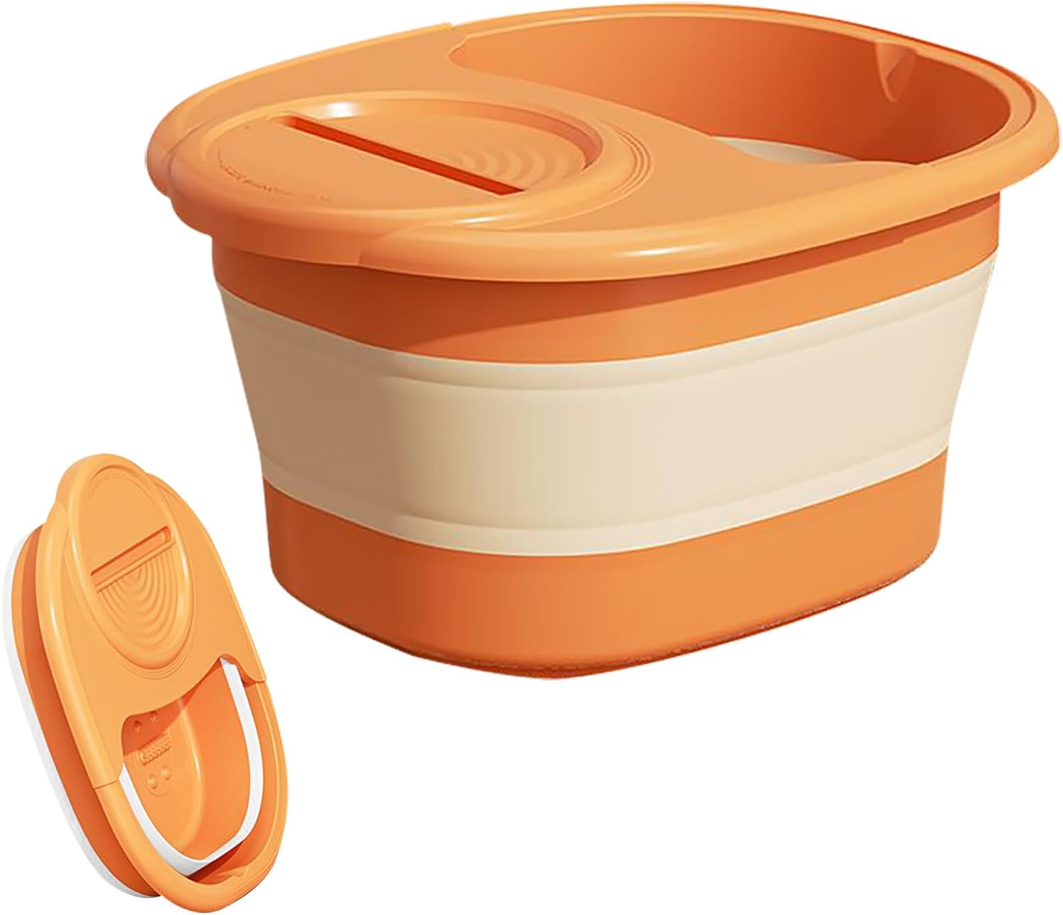 Collapsible Foot Spa Bath, Foot Soaking Tub, Plastic Feet Soaking Tub