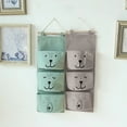 thumbnail image 1 of Collapsible Hanging Storage Bag, Foldable Hanging Organizer - Foldable Design For Easy Hanging, Collapsible To Save Space, Wall-Mounted Or Door-Hung - For Home Closet, Bedroom,, 1 of 3