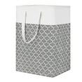 thumbnail image 1 of Collapsible Laundry Hamper - Freestanding, PEVA Lining, Extended Handles, for Dorms & Homes, 1 of 5