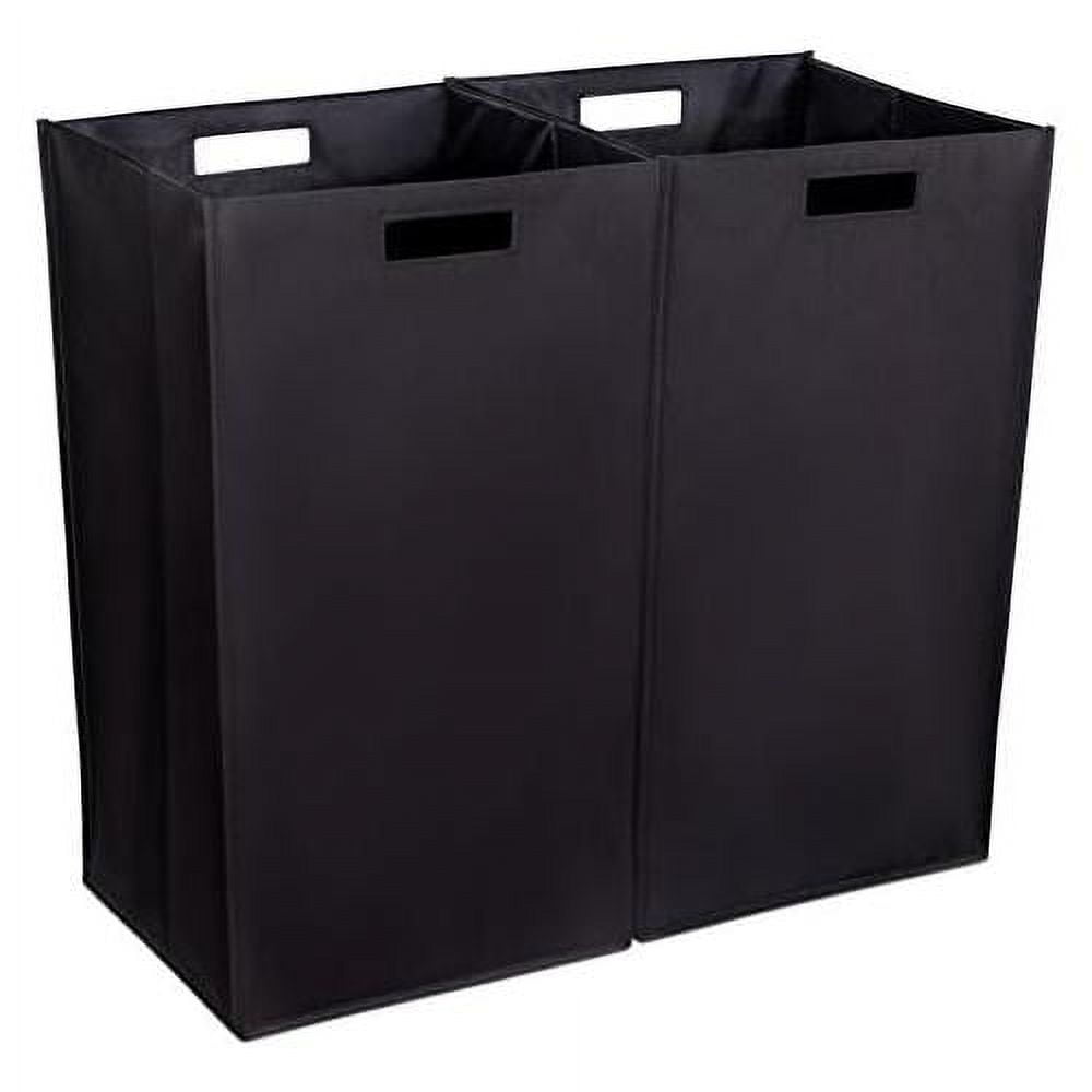 Collapsible Laundry Hamper Set Of 2 Clothes Sorter With Handles