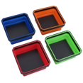 thumbnail image 1 of Collapsible Magnetic Parts Tray Dish Storage Bowl Holder Plastic Multicoloured 4pc, 1 of 6