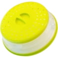 thumbnail image 1 of Collapsible Microwave Lid For Reheating Food, Meal Prep Gadget, No Mess Folding Bowl Cover, Kitchen Tool (Green), 1 of 4