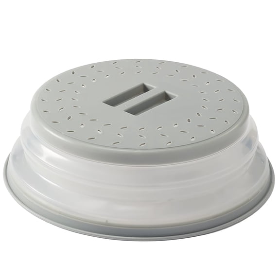 Collapsible Microwave Splatter Guard and Colander