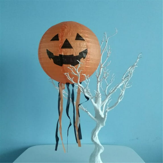 Collapsible Paper Lantern Decorations - Expandable Party Supplies for Halloween Bar and KTV Theme Decor(P)