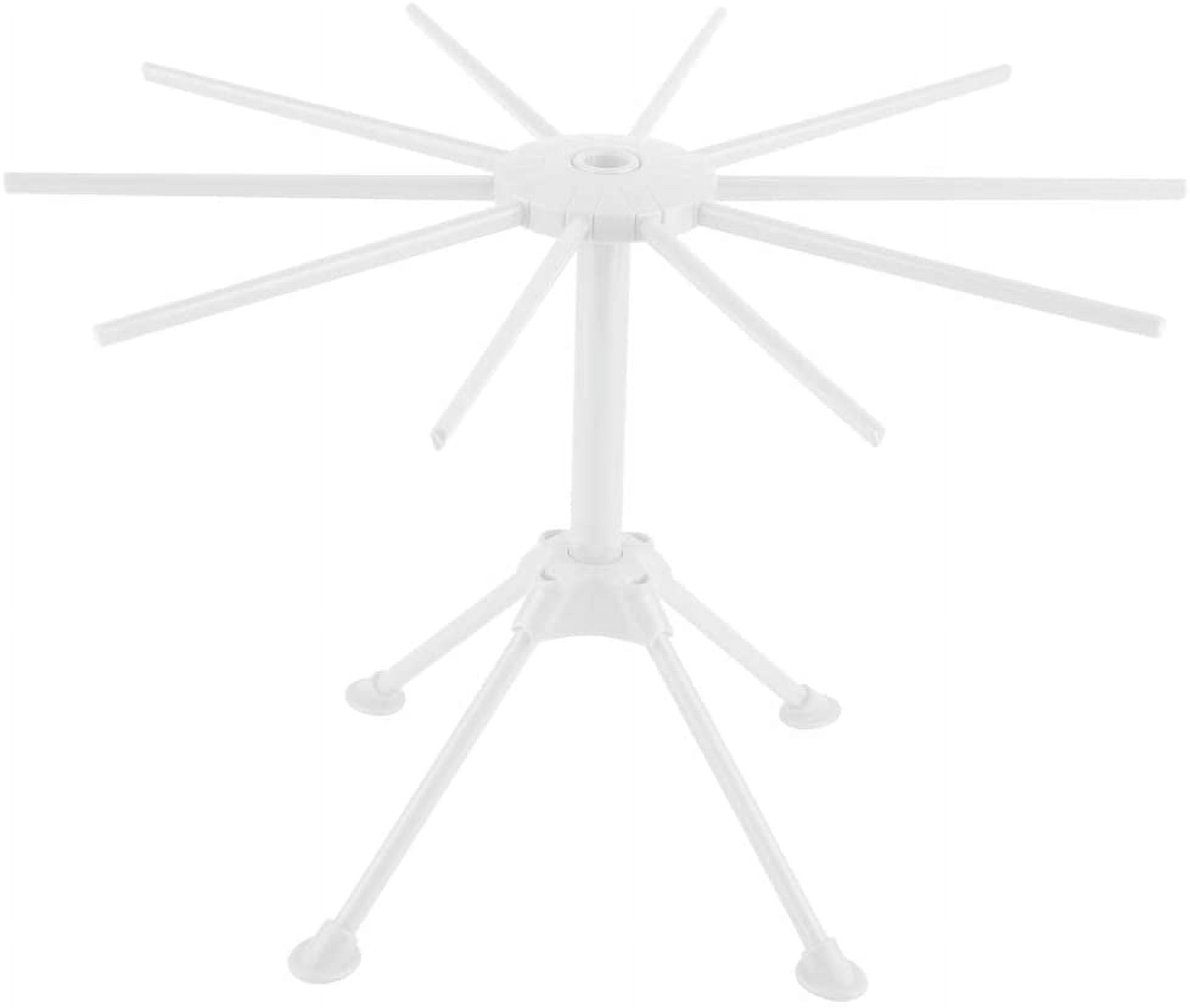 Collapsible Pasta Drying Rack, Fresh Noodle Dryers with 10 Bar Handles