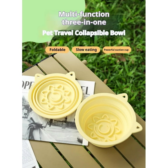 Collapsible Pet Bowls: Lightweight Foldable Feeder for Travel & Daily Use