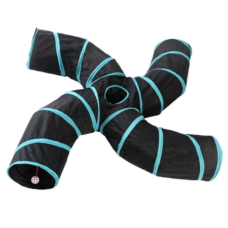 Collapsible Pet Cat Tunnel Interactive Indoor Cats Rabbit Interactive Toy House