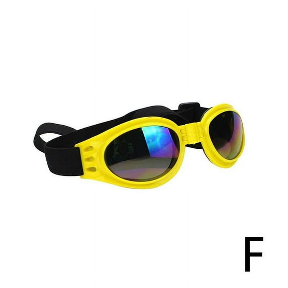 Collapsible Pet Glasses Dog Sunglasses Sunscreen Sunglasses Dog Glasses Goggles Supplies E0O7