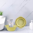 thumbnail image 1 of Collapsible Plastic Wash Basin Set - Foldable Dishpan Laundry Bowl, 3 Sizes Portable Space-Saving Sink for Kitchen, Vegetables, Camping, Travel, Dorm Use, 1 of 9
