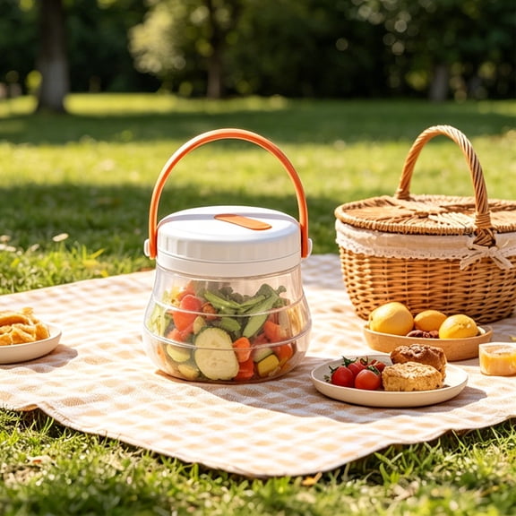 Collapsible Silicone Fresh-Keeping Bucket Food Storage Container for Refrigeration Produce Storage and Outdoor Camping Cold Drinks Ice Use