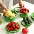 thumbnail image 1 of Collapsible Silicone Microwave Cookware Set with Lids, 0.8L & 1.4L Glass Food Storage Containers,, 1 of 8