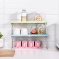 thumbnail image 1 of Collapsible Sink Basin over Sink Rack Standing Rack Kitchen Bathroom Countertop Storage Organizer Shelf Holder Rack, 1 of 5