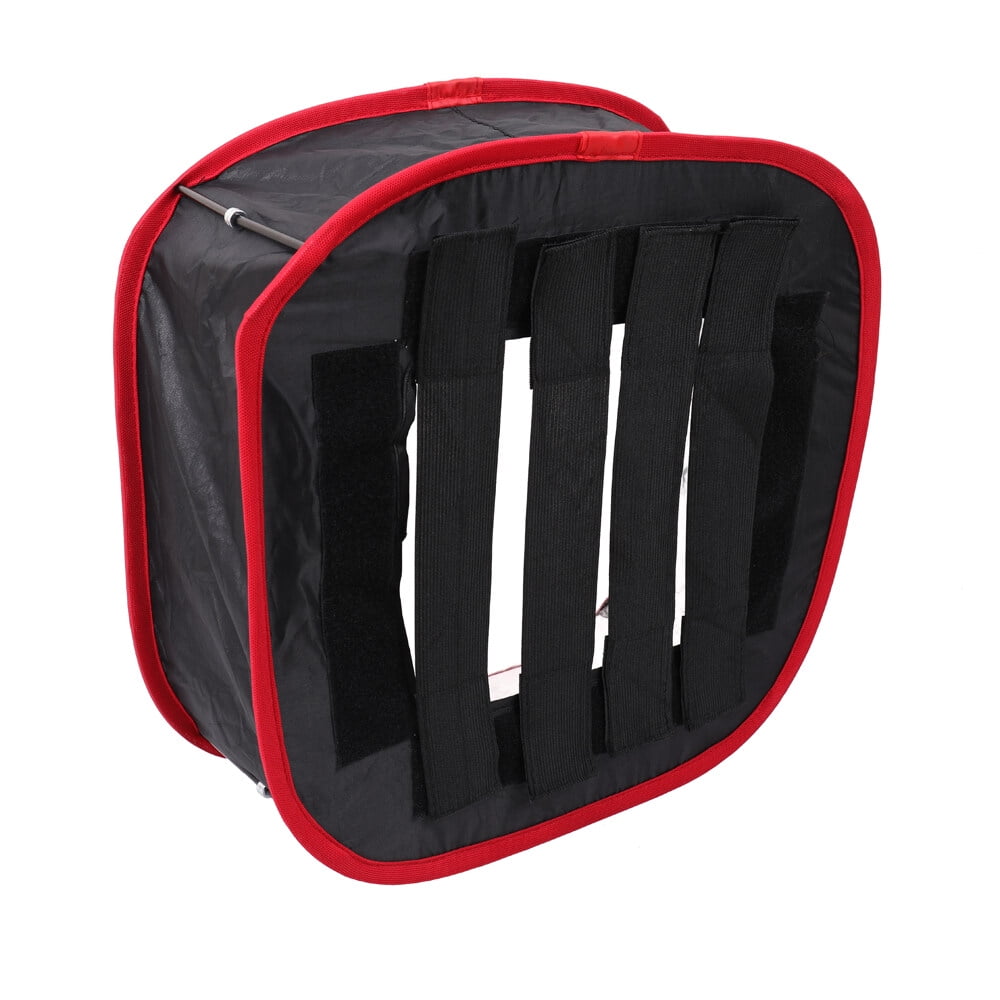 2X Portable Softbox For LED Light Panels - 41x41cm Foldable Diffuser To Soften Light For Photography/Videography